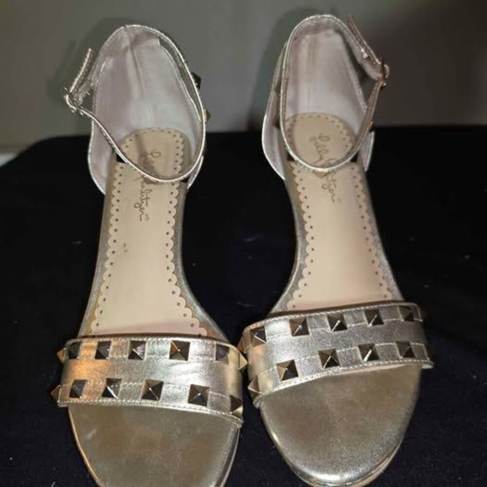 Lilly Pulitzer wedge sandals size 8